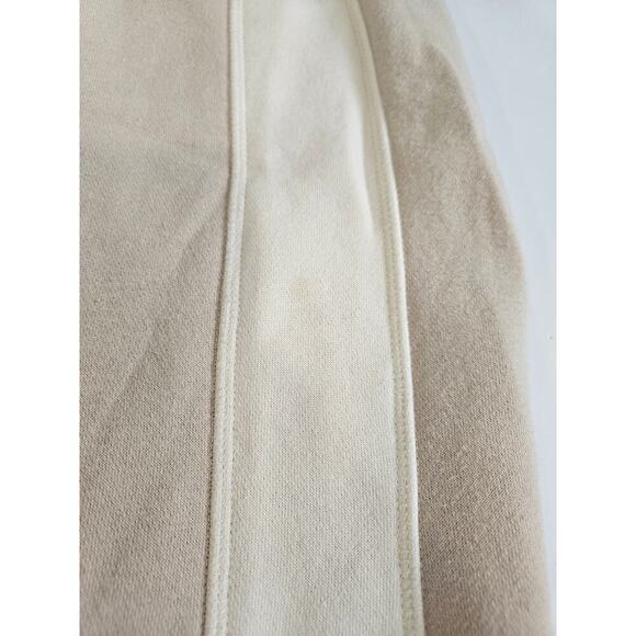 H & M Tan Oversized Hoodie Sweatshirt Cozy Large - Picture 7 of 7